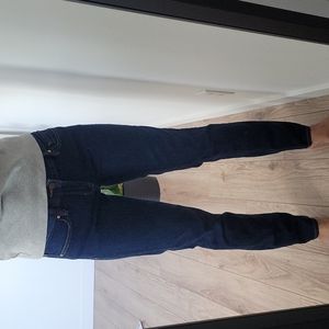 Gap Real Straight Dark Wash Jeans Size 